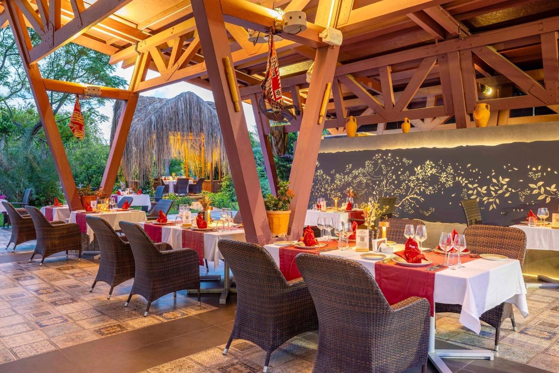 Concorde De Luxe Resort Antalya Exteriér fotografie Restaurant